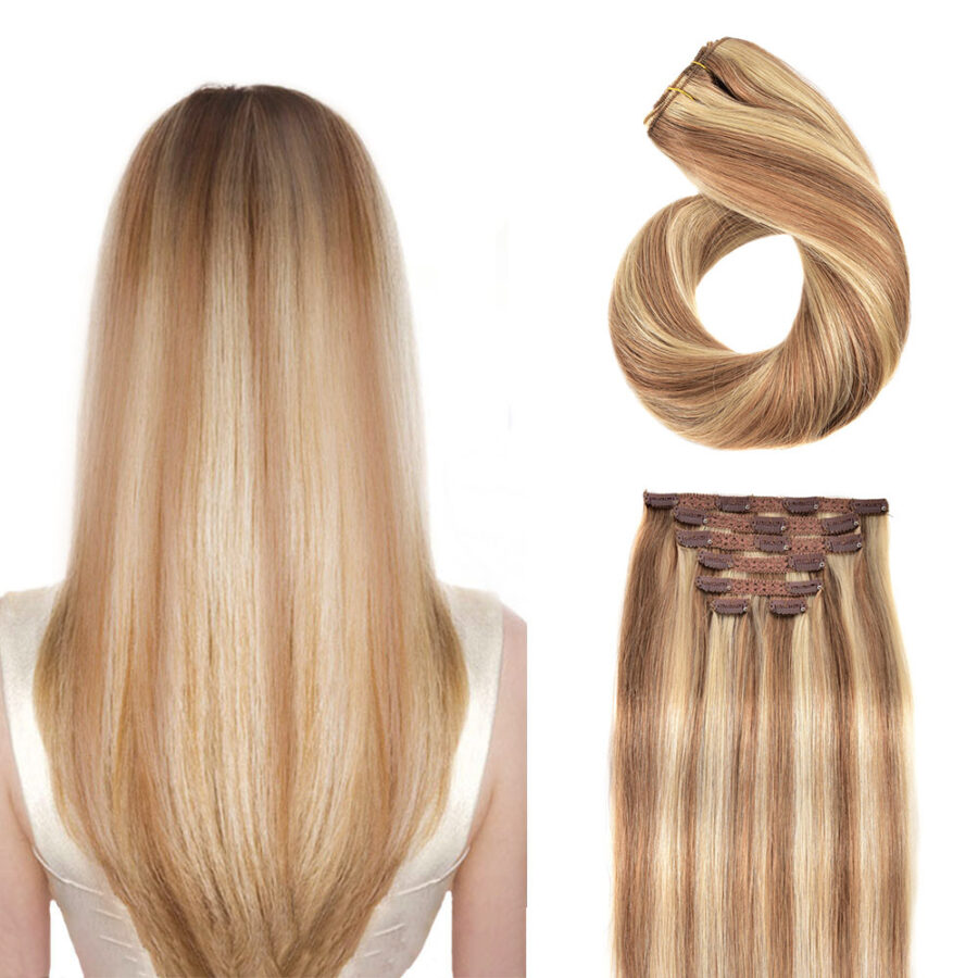Extensions à clip en cheveux 100% naturels – Image 6