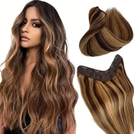 Extensions de cheveux 100 % naturels en forme de V