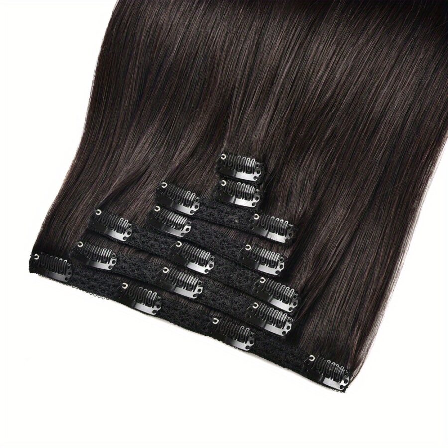 Extensions à clip en cheveux 100% naturels – Image 9